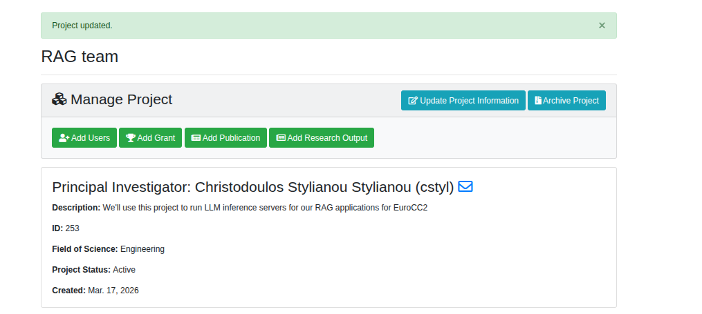 Project Information
